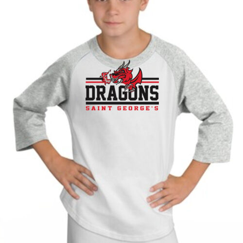 Youth Baseball Tee - Dragon Thumbnail