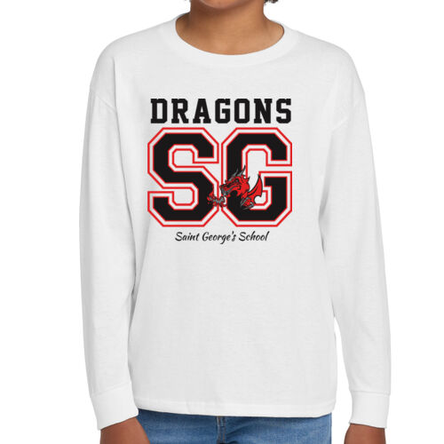 Youth Long Sleeve Cotton Tee SG Thumbnail