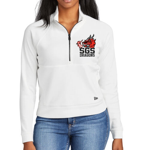 Ladies STS 1/2 Zip Cropped Fleece Thumbnail